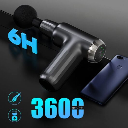 Muscle Massage Gun with 4 Interchangeable Heads FH-820