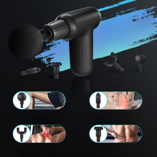 Muscle Massage Gun with 4 Interchangeable Heads FH-820