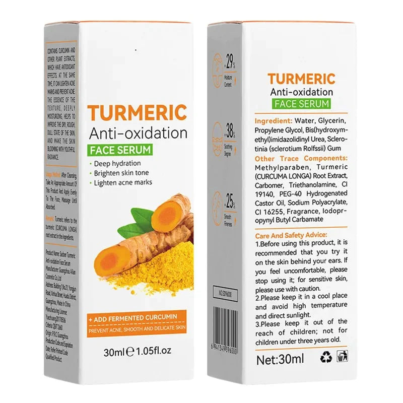 Turmeric Anti-Oxidation Serum - Rejuvenate and Protect Your Skin